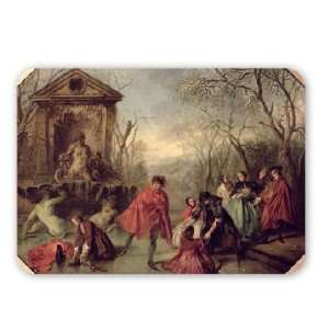  Winter, 1738 (oil on canvas) by Nicolas   Mouse Mat 