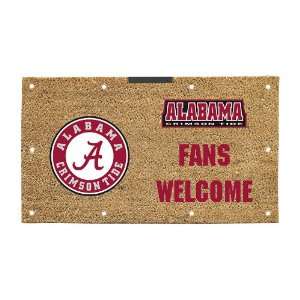  University of Alabama Crimson Tide Lighted Coir Door Mat 