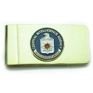  CIA Gold Plated Money Clip Jewelry