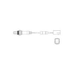  1995 94 MAZDA MX6 2.5L   V6 LS; Calif. ESV  OXYGEN SENSOR 