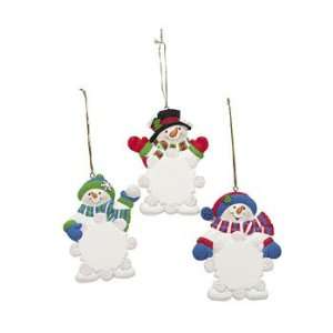  Snowman Snowflake Ornaments   Party Decorations 