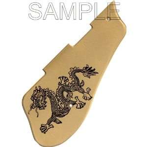  Dragon VI Engraved Gold 5210 Pickguard Musical 