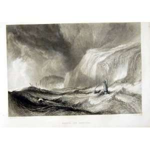  1866 ART JOURNAL SHIP WRECK HASTINGS TURNER MILLER