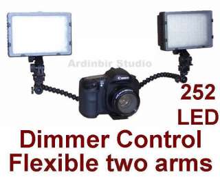 Macro Photo Twin Dimmer Led Light for SLR/DSLR Camera  