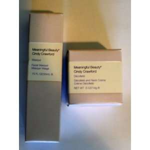 Meaningful Beauty Cindy Crawford Masque .75 fl oz & Decollete .5 oz.