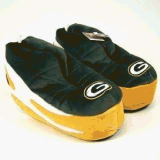    Green Bay Packers Plush NFL Sneaker Slippers