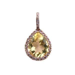  Lemon Citrin Pendant Masterpiece Jewels Jewelry