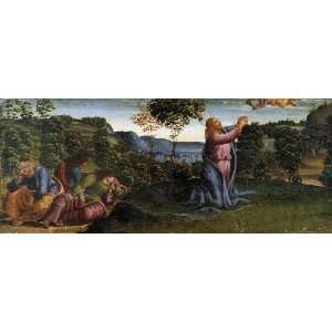 Made Oil Reproduction   Luca Signorelli   32 x 14 inches   The Prayer 