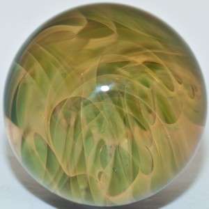 Marble ~ Chris Rice ~ Fumed Golden Swirls in Window  