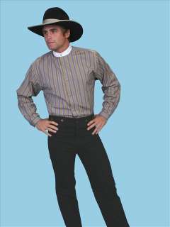 RW040 ds Rangewear Old West Cowboy Pants Buckle Black SASS Trousers 
