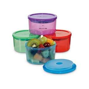 Fit & Fresh Kids Smart Portion 1 Cup Chill Container, Assorted Colors 