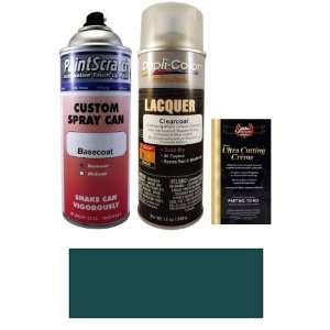  12.5 Oz. Dark Satin Green Metallic Spray Can Paint Kit for 