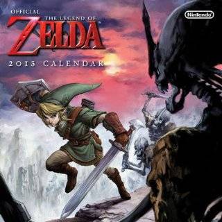 The Legend of Zelda 2013 Wall Calendar by Nintendo ( Calendar   Aug 