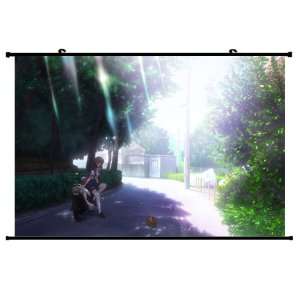  Clannad Anime Wall Scroll Poster Fujibayashi Kyou(35*24 