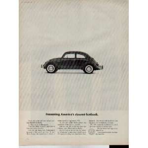 Presenting Americas slowest fastback.  1964 Volkswagen of 