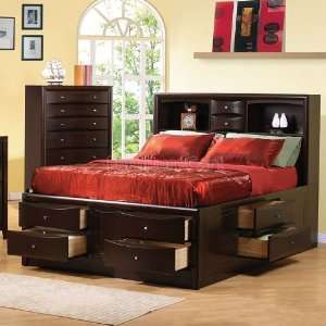   Coaster Furniture Phoenix Bookcase Bed (Queen) 200409Q