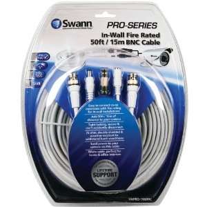  Swann Fire Rated Bnc Extension Cable (50 Feet) SWPRO 
