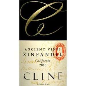  2010 Cline Zinfandel California Ancient Vines 750ml 