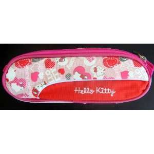  Official Licensed Hello Kitty VINYL Pencil Case / Pen Pouch 