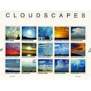  Cloudscapes 20 x 37 Cent U.S. Postage Stamps 2003 