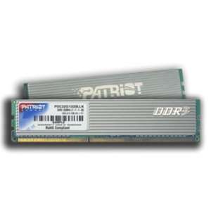   Patriot DDR3 2G DUAL KIT 1333MHZ LOW LATENCY ( 7.7.7.20) Electronics