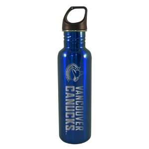  NHL Vancouver Canucks 750 ml Stainless Water Bottle (Blue 