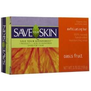 Save Your World Save Your Skin Bar Soap Oasis Fruit 3.75, oz (Quantity 
