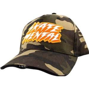  Skate Mental Bolts Shine Hat Adjustable Camo W Led Light Skate Hats 