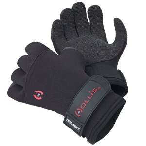   4mm 5 Finger Neoprene Gloves with Kevlar (Large)
