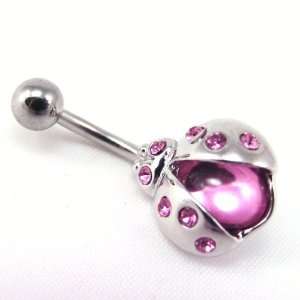  Body piercing Coccinelle pink. Jewelry