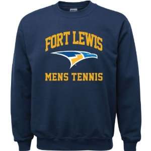  Fort Lewis College Skyhawks Navy Youth Mens Tennis Arch 