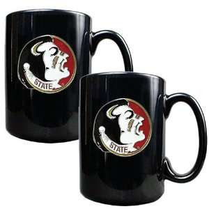  Florida State Seminoles 2 Piece Coffee Mug Set
