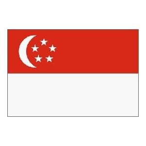  Singapore National Flag 3x5 NEW 3 x 5 Banner Patio, Lawn 