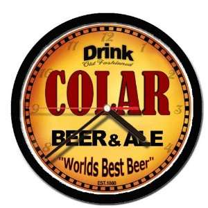  COLAR beer and ale cerveza wall clock 