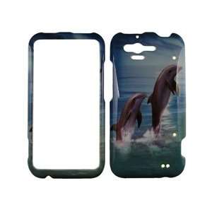  HTC Rhyme / Bliss ADR6330 ADR 6330 Dolphins on Blue Ocean 