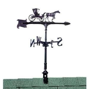 13 1/2L x 6H 30 Country Doctor Accent Directions Weathervane, Black