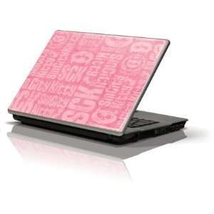 Sin City Kitty Pink Distressed skin for Generic 12in Laptop (10.6in X 