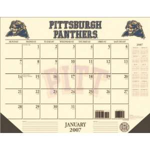  Pittsburgh Panthers 22x17 Desk Calendar 2007 Sports 