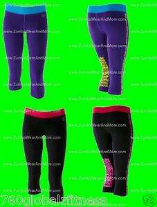 Zumba Shout Out Leggings Two Great Colors NWT Ships Fast  