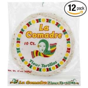 La Comadre Flour Tortilla 8 inch Grocery & Gourmet Food