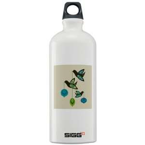  Sigg Water Bottle 1.0L Retro Peace Birds 