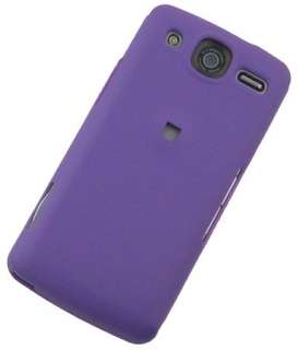 RUBBERIZED PURPLE COVER CASE FOR LG EXPO GW820 PHONE  