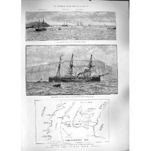   1889 SHIP WRECK SULTAN MALTA WILHELM ALEXANDRA COMINO