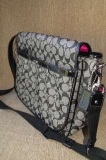 Coach PVC Signature Baby Messenger Bag 18373 NWT Change Pad  