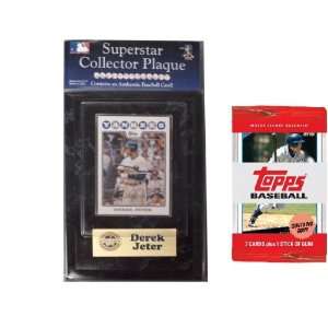   Jeter Yankee Stadium Inaugural Season with 5 Packs of Trading Cards