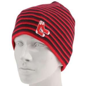 Nike Boston Red Sox Ladies Tri Color Cooperstown Knit Beanie  
