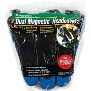 Magnetic Headcovers 3 Pack( COLOR Blue/Silver, SIZEN/A 