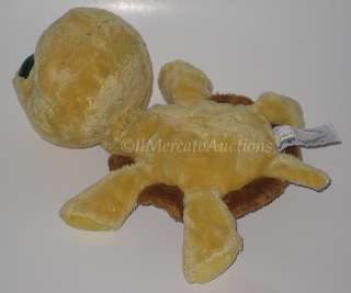 RUSS Berrie SHELLY Lil Peepers Yellow TURTLE Plush Toy  