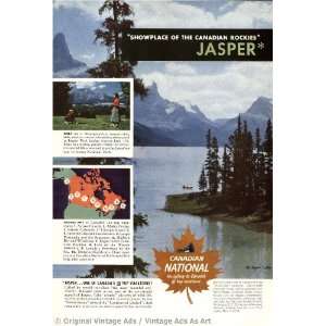  1950 Canadian National Showplace of the Canadian Rockies 