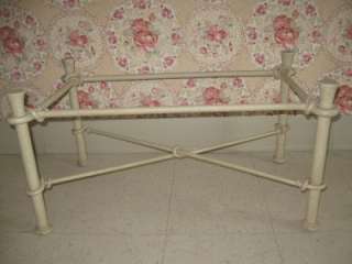 Ethan Allen Collectors Classic Collection Wrought Iron Coffee Table 